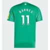 Newcastle United Harvey Barnes #11 Bortatröja 2025-26 Korta ärmar